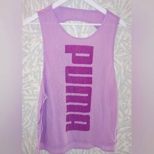 Puma, women's athletic top, size small